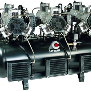 Cattani AC 1800 - Šestocilindrični Trostruki kompresor sa 6 sušača za vazduh